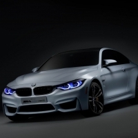 BMW M4 Concept Iconic Lights tanulmány a 2015-ös Las Vegas-i Szórakoztató Elektronika Kiállításon