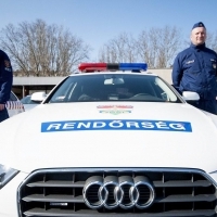 Harminc darab új autót kaptak a Győr-Moson-Sopron megyei rendőrök
