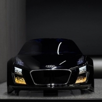 A legújabb világítástechnikát mutatja be az Audi Frankfurtban