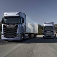 Az új generációs tehergépkocsi-család: a Scania bemutatja az Apple CarPlay technikát