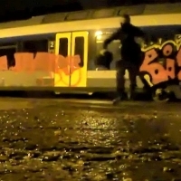 Metró graffitist fogott a rendőrség