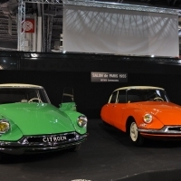 A  60 éves DS a Rétromobile kiállításon