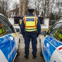 Új rendőrautókat kapott a Szabolcs megyei rendőrfőkapitányság