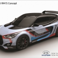 A Hyundai Motor a 2015. évi Szöuli Autószalonon mutatta be nagyteljesítményű ´RM15´ kupé tanulmányát