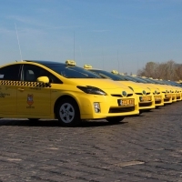 Toyota-hibridek a City Taxi flottájában