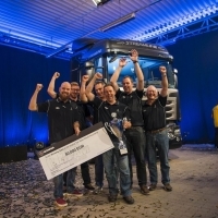 Új-zélandi csapat nyerte a Scania Top Team 2015 verseny döntőjét