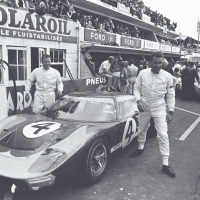 Le Mans 1966 -  interjú a Forddal versenyző Chris Amonnal