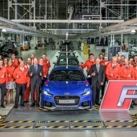 Megkezdődött az Audi TT RS sorozatgyártása az Audi Hungariánál