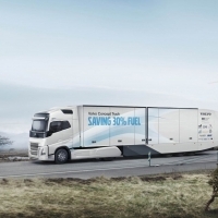 Continental gumiabroncsokkal készül a Volvo tanulmány-teherautója