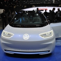 A jövőbe mutató Volkswagen I.D. tanulmányautó világpremierje a Párizsi Autószalonon