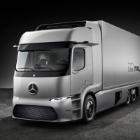 Az elektromos meghajtású Mercedes-Benz Urban eTruck kisszériás gyártása 2017-ben indul
