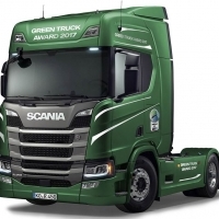 A Scania elnyerte a 2017-es Zöld Tehergépkocsi díjat