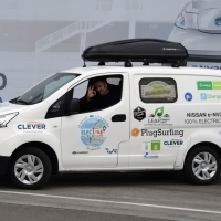 A teljesen elektromos Nissan e-NV200 10 000 kilométeres túrára indul, és bejárja Európa legszebb tájait