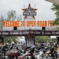 Dübörög Alsóörs - Elstartolt a Harley-Davidson Open Road Fest