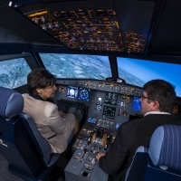 Airbus-szimulátort adtak át a csepeli műszaki szakgimnáziumban