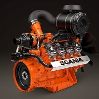 A Scania háztartási hulladékkal üzemelő új gázmotort fejlesztett