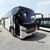 A Scania az Interlink HD modellel látogatott ki a BusExpora