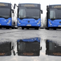 Új Mercedes buszok állnak forgalomba Budapesten