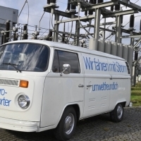 A Volkswagen Haszonjárművek a Techno Classica kiállításon bemutatja az elektromos mobilitás korai úttörőjét