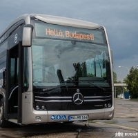 Elektromos autóbusz közlekedik tesztjelleggel Budapesten