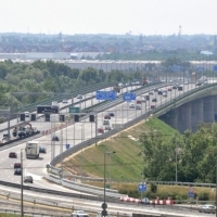 NIF: jövő szerdától lezárják a hárosi Duna-híd északi hídját felújítás miatt